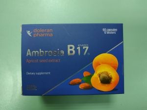 АМБРОЗИЯ /Ambrosia B17- 100 мг 60 капсули | Doleran Pharma 